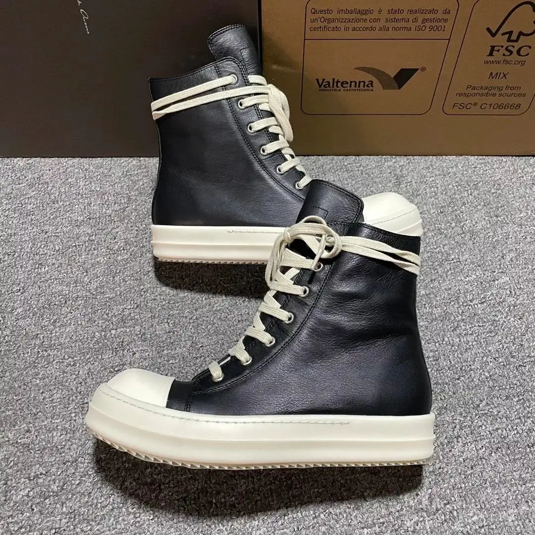 Rick Owens Geobasket High-Top Sneakers 14