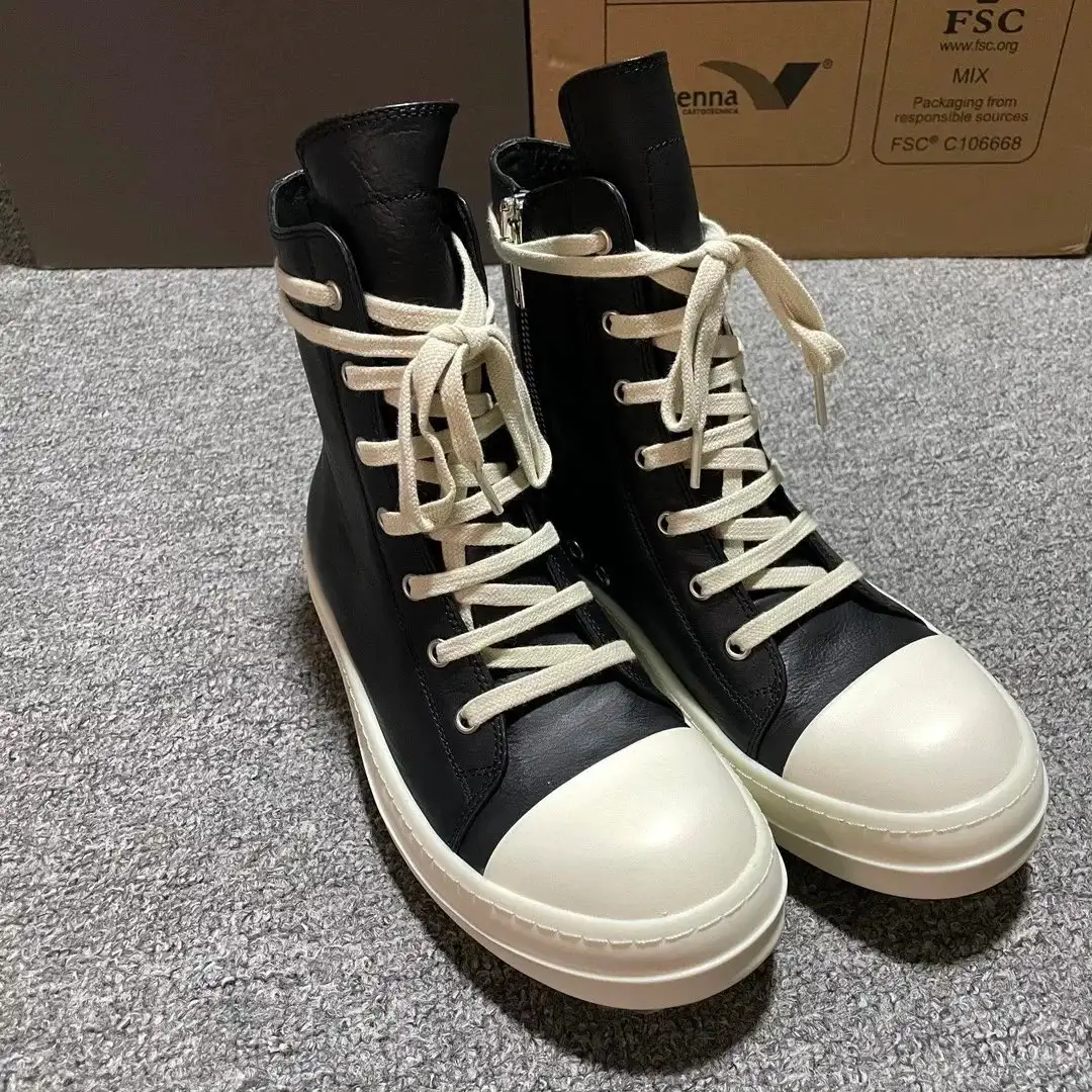 Rick Owens Geobasket High-Top Sneakers 3
