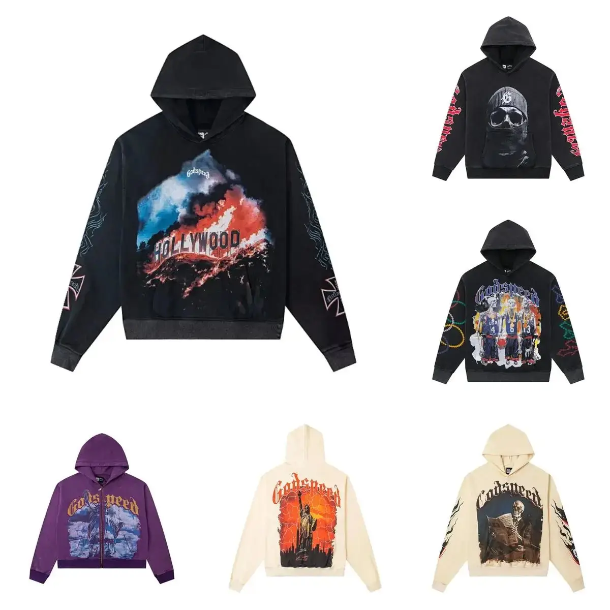 Godspeed Hollywood Hoodie [40 styles]